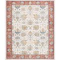 Pasargad Home 3 x 5 ft Heritage Design Power Loom Area Rug Ivory PFH01 3x5